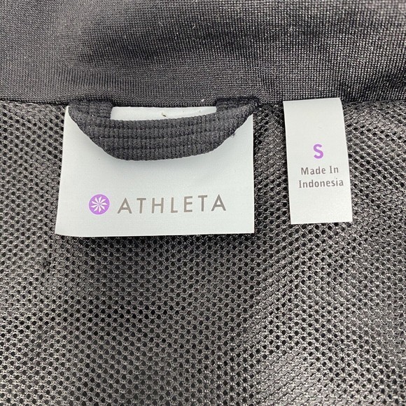 ATHLETA Full Zipped Black Women's Jacket Sz Small - Picture 4 of 4